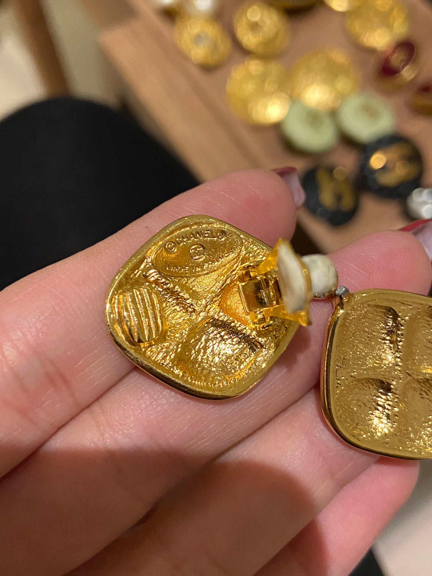 Chanel Baroque Earrings