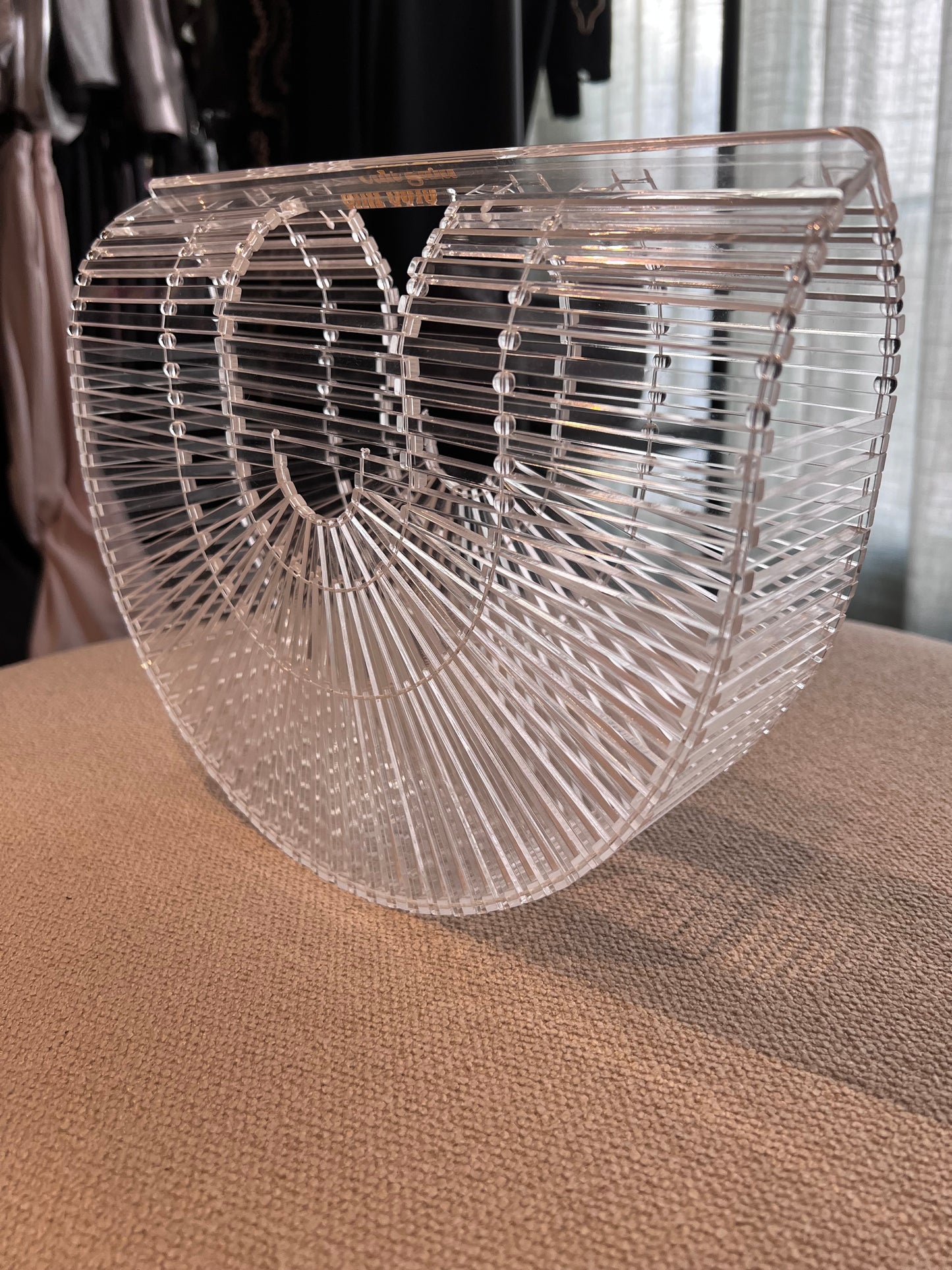 Cult Gaia Acrylic Ark Handbag