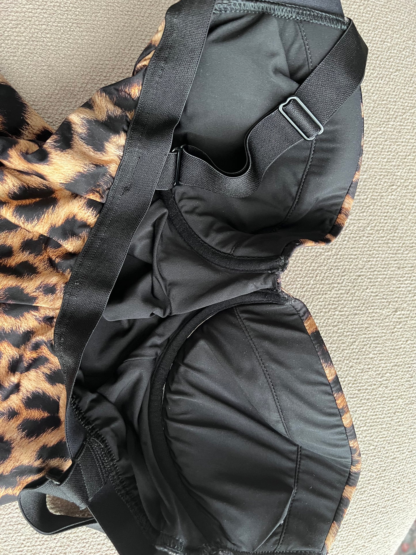 Ganni Leopard Swimsuit