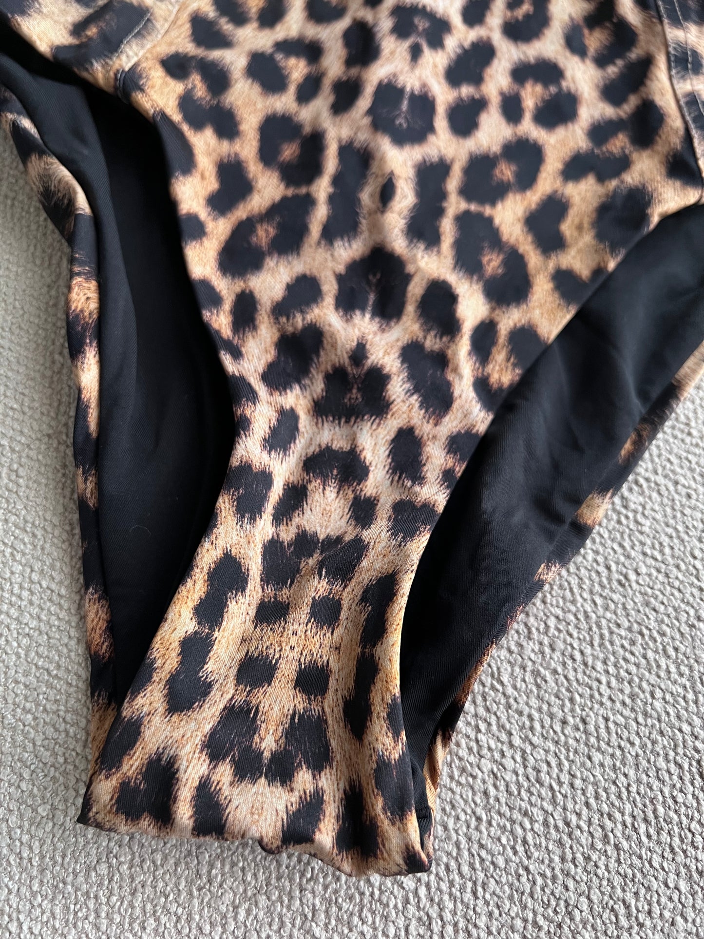 Ganni Leopard Swimsuit
