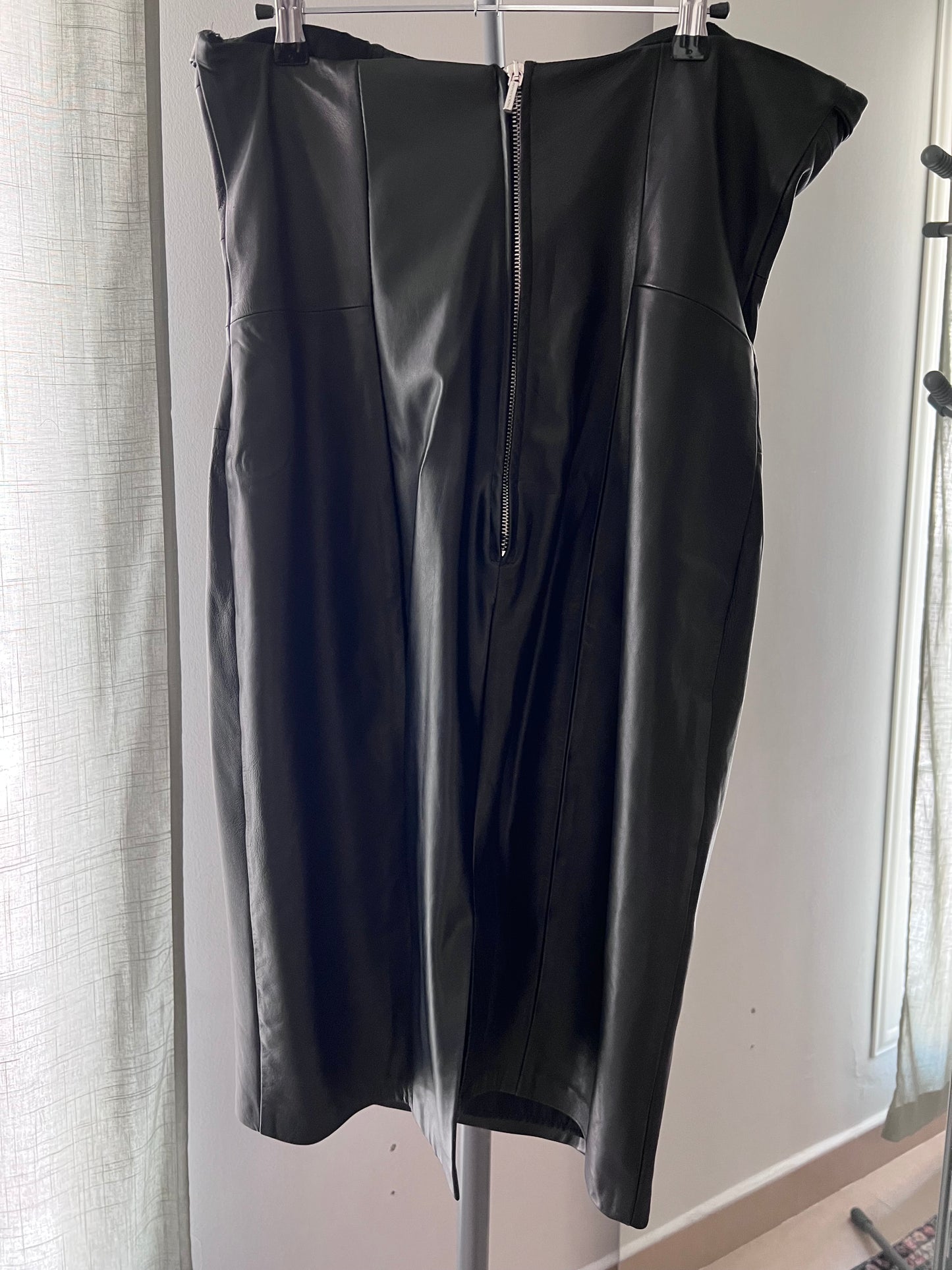 Black Leather Dress