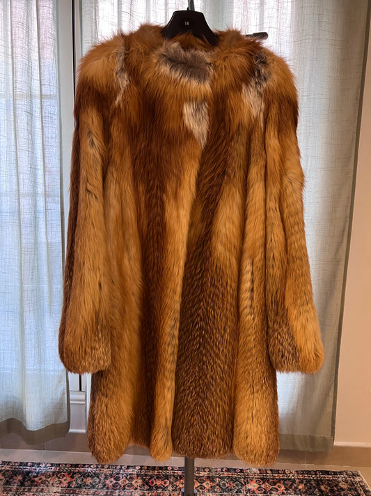 Manzari Fox Fur Coat
