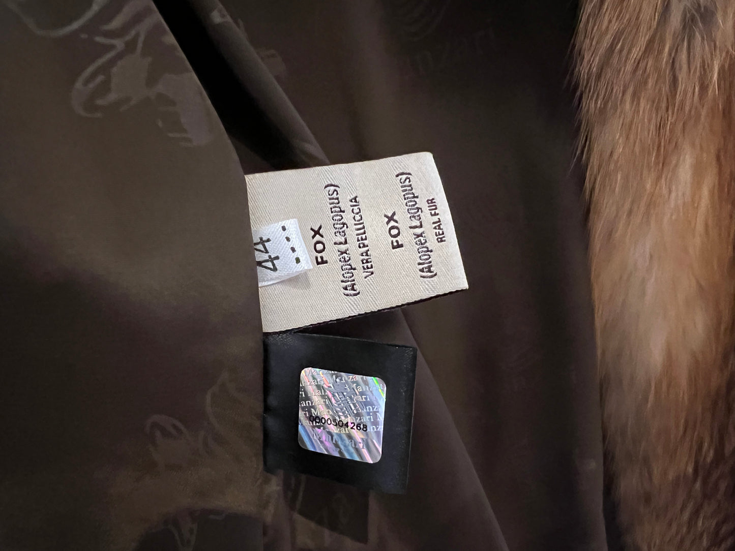 Manzari Fox Fur Coat